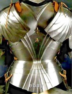 Medieval Knight Gothic Half Armor Suit Wearable SCA Cosplay Larp Armor Perfect