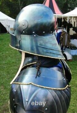 Medieval Knight Gothic Half Body Armor Suit WithCuirass/Pauldrons/Guantlets