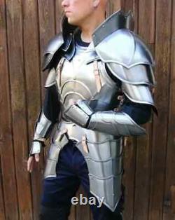 Medieval Knight Gothic Knight Half Body Armor Suit Cuirass WithPauldrons/Bracers