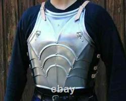 Medieval Knight Gothic Knight Half Body Armor Suit Cuirass WithPauldrons/Bracers
