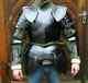 Medieval Knight Gothic Suit handmade solid metal half Armor costume