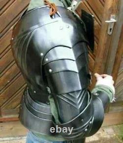 Medieval Knight Gothic Suit handmade solid metal half Armor costume