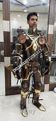 Medieval Knight Gothic Suit of Armor Medieval Combat Full Body halloween costume