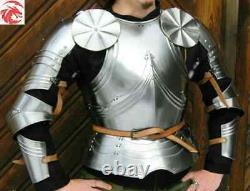 Medieval Knight Half Armour Suit Warrior Armor Larp Reenactment Cosplay