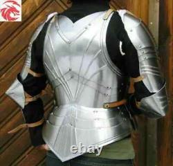 Medieval Knight Half Armour Suit Warrior Armor Larp Reenactment Cosplay