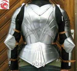 Medieval Knight Half Armour Suit Warrior Armor Larp Reenactment Cosplay