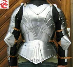 Medieval Knight Half Armour Suit Warrior Armor Larp Reenactment Cosplay Armor