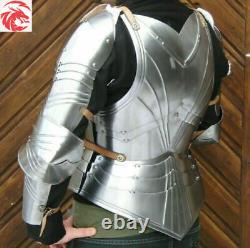 Medieval Knight Half Armour Suit Warrior Armor Larp Reenactment Cosplay Armor