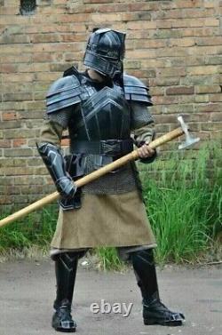 Medieval Knight Half Body Armor Suit Gothic Wearable Armour Costume LARP Armor