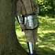 Medieval Knight Half Body Armor Suit With Tassets/Bracers & Leg Greaves Costume