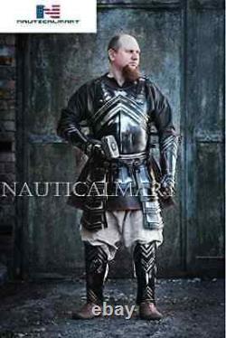 Medieval Knight Half Suit of Armor Battle Knight Combat Play 18 Gauge Armour