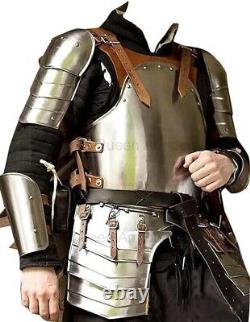Medieval Knight Half Suit of Armor lerp Sca Reenactment Handmade Armor Costume