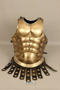 Medieval Knight Historical Roman Muscle Warrior Jacket Cuirass Breastplat Suit