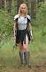 Medieval Knight Lady Armor Fantasy Female Armor Cosplay Suit Women Larp Armor