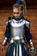 Medieval Knight Lady Armor Suit Female Battle Ready Fantasy Costume Armor