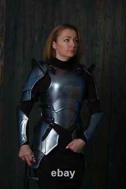 Medieval Knight Lady Armour Suit, Lady Armour Costume, Lady Cuirass, Halloween