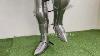 Medieval Knight Leg Guard Armor Sabatone Armor Larp Armor Functional Armor Sca Cosplay Larp