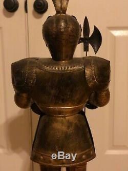 Medieval Knight Metal Suit of Armor 3' (36) Tall