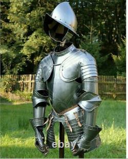 Medieval Knight Spanish Half Body armor suit SCA LARP GHOTIC ARMOR REPLICA SUIT