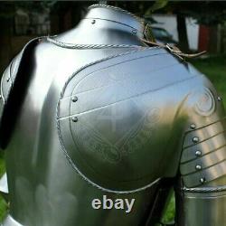 Medieval Knight Spanish Half Body armor suit SCA LARP GHOTIC ARMOR REPLICA SUIT