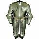 Medieval Knight Stainless Steel Half Body Armor Suit