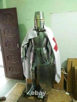 Medieval Knight Suit Antique Armor Crusader Combat Full Body Armour Set
