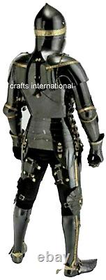 Medieval Knight Suit Armor Combat Full Body Armour Wearable Suit Of Armor Gift