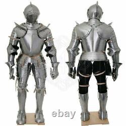 Medieval Knight Suit Armor Combat Full Body Armour Wearable Suit Of Armor NN88