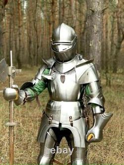 Medieval Knight Suit Armor Combat Full Body Wearable Armor For Roleplay Cosplay