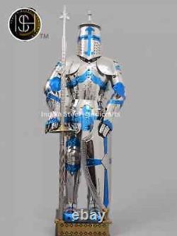 Medieval Knight Suit Armor Cosplay SCA LARP Armor Gift Armor Halloween