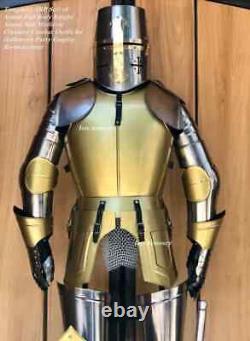 Medieval Knight Suit Armor Costume Full Body Armour Wearable Suit Of Armour Larp