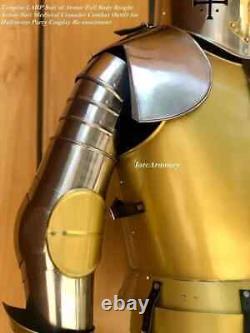 Medieval Knight Suit Armor Costume Full Body Armour Wearable Suit Of Armour Larp