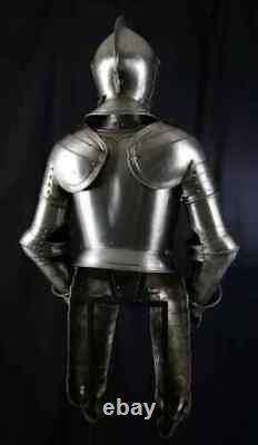 Medieval Knight Suit Armor Full Wearable Body Armor 18G Steel Armor Replica Gift