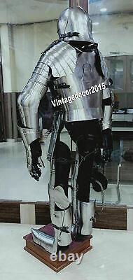 Medieval Knight Suit Armor Medieval Combat Full Body Armour Suit with base