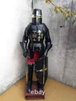 Medieval Knight Suit Armour Battle Ready Steel Full Body Costume Men Armor LARP