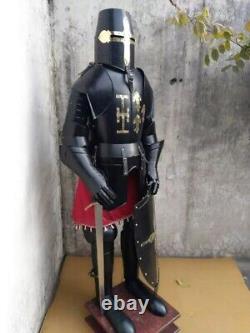 Medieval Knight Suit Armour Battle Ready Steel Full Body Costume Men Armor LARP