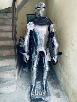 Medieval Knight Suit Of Armor 15th Century Combat Full Body Wearable Suit Armor