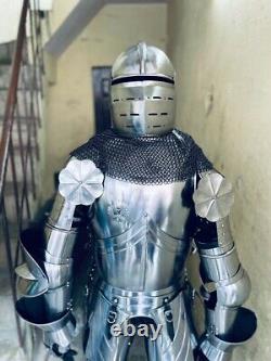 Medieval Knight Suit Of Armor 15th Century Combat Full Body Wearable Suit Armor