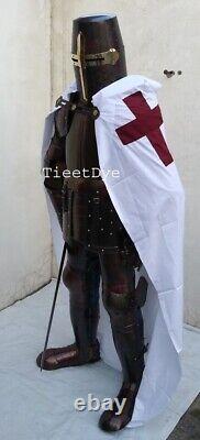 Medieval Knight Suit Of Armor 17th Century Combat Full Body Armour Suit WithSword