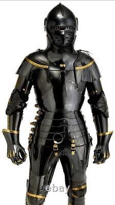 Medieval Knight Suit Of Armor Combat Full Body Armour Costume