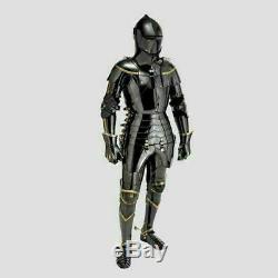 Medieval Knight Suit Of Armor Combat Full Body Armour Wearable New