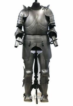 Medieval Knight Suit Of Armor Combat Ready Full Body Armour For Larp IMA20