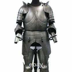 Medieval Knight Suit Of Armor Combat Ready Full Body Armour For Larp IMA20