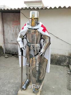 Medieval Knight Suit Of Armor Costume Wearable replica best quality of steel