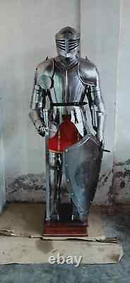 Medieval Knight Suit Of Armor Crusader Combat Full Body Armour Cosplay Templar