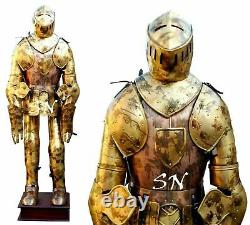 Medieval Knight Suit Of Armor Full Body Armor Suit Knight Halloween Costume