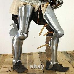 Medieval Knight Suit Of Armor Full Body Armour Suit With Sword Pig Face NM68