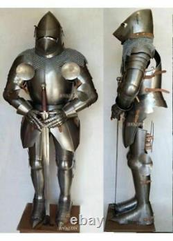 Medieval Knight Suit Of Armor Full Body Armour Suit WithSword/ Great Costume Gift