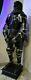 Medieval Knight Suit Of Armor Full Body Wearable Black Armor X-Mas Costume