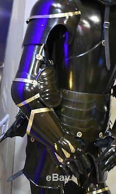 Medieval Knight Suit Of Armor Halloween Full Body Armour Halloween Costume